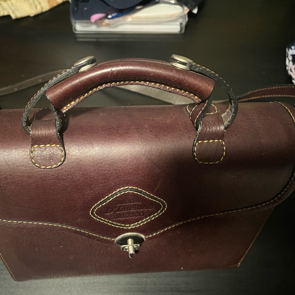 Most d’luciano mexico- Leather handbag and wallet